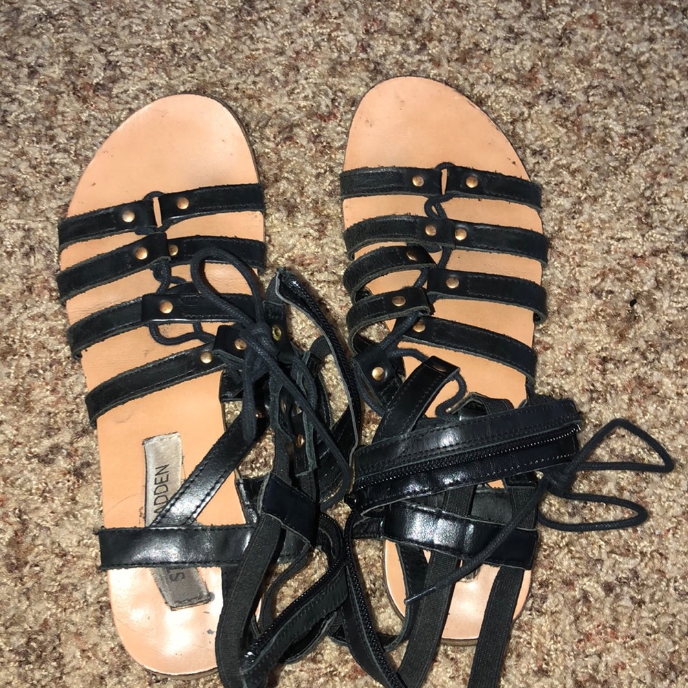 Black Steve Madden Sandals